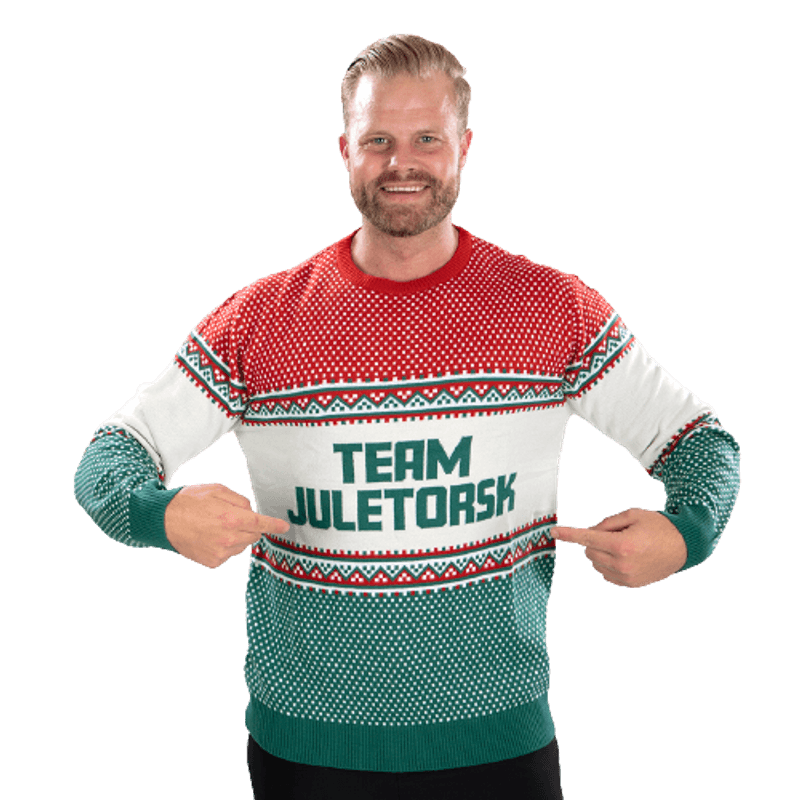 Julegenser, Unisex, Team Juletorsk Genser