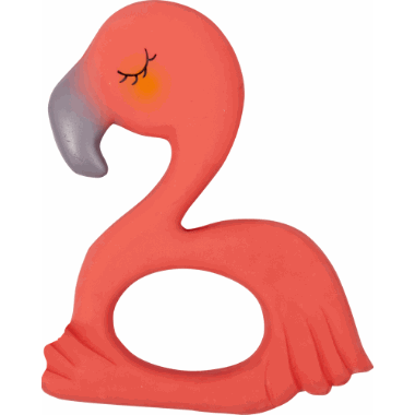 BeiBring Biteleke, Frieda Flamingo, naturgummi rosa