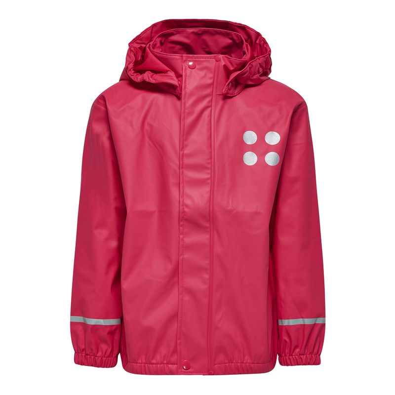 Lego Kidswear, Iconic,Regn Jakke, Red