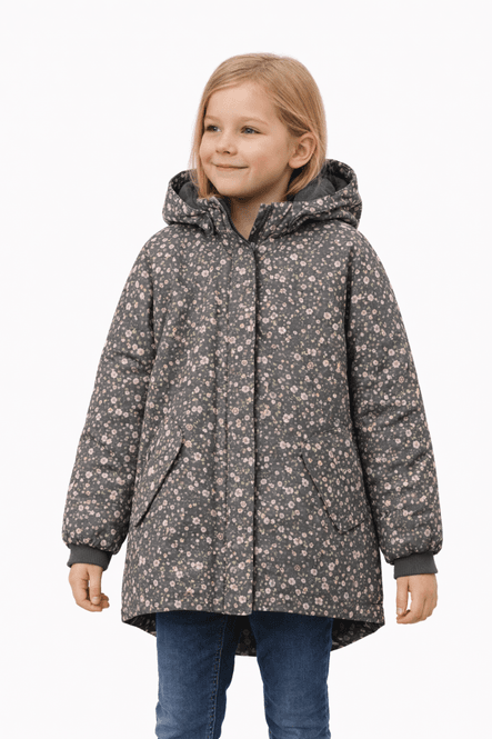 Hovedbilde Wheat, Jacket Tove Tech, Black Sea Open Flowers