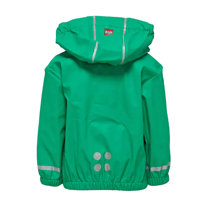 Hovedbilde LEGO Kidswear Iconic regnjakke Justice 101, Grønn