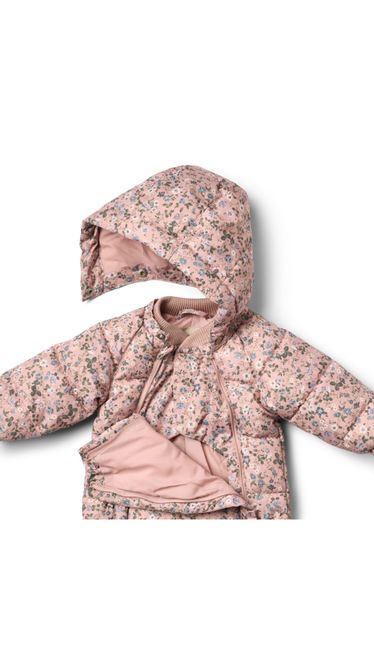 Hovedbilde Wheat, Puffer suit Edem, Baby, Rose Powder Flowers