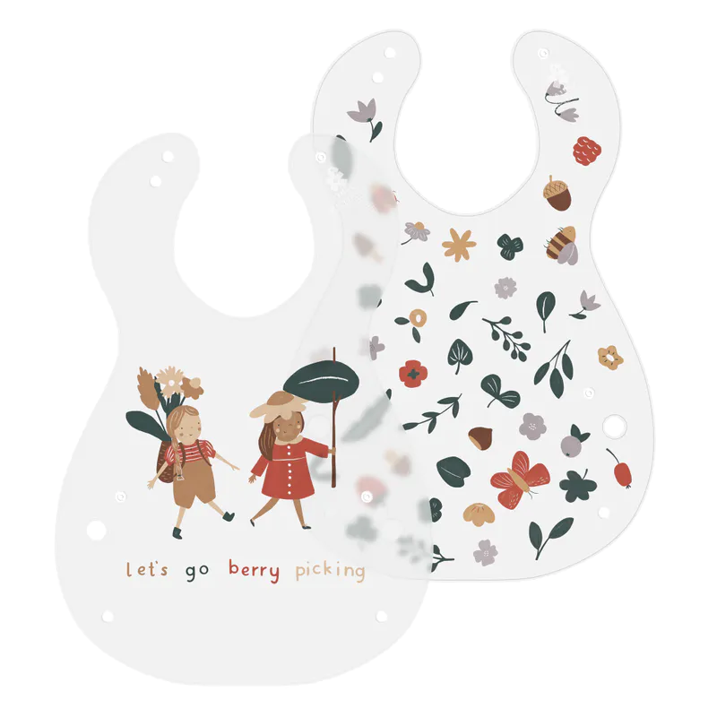 Bib, printed, 2 pcs., Pixie Land