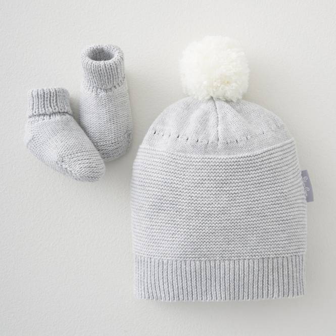 Hovedbilde Silver Cross Gavesett Lue og Sokker 0-3 mndr.