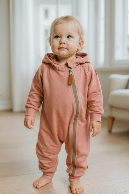 Hovedbilde Bruse Gloppen bambusjumpsuit, Mauveglow 