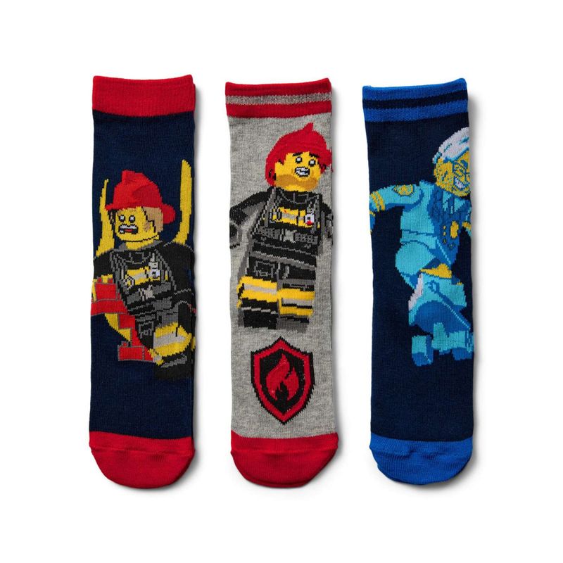 LEGO Kids Unisex - 3pk sokker Dark Navy