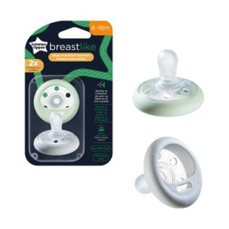 Tommee Tippee, breastlike smokk, 6-18mnd