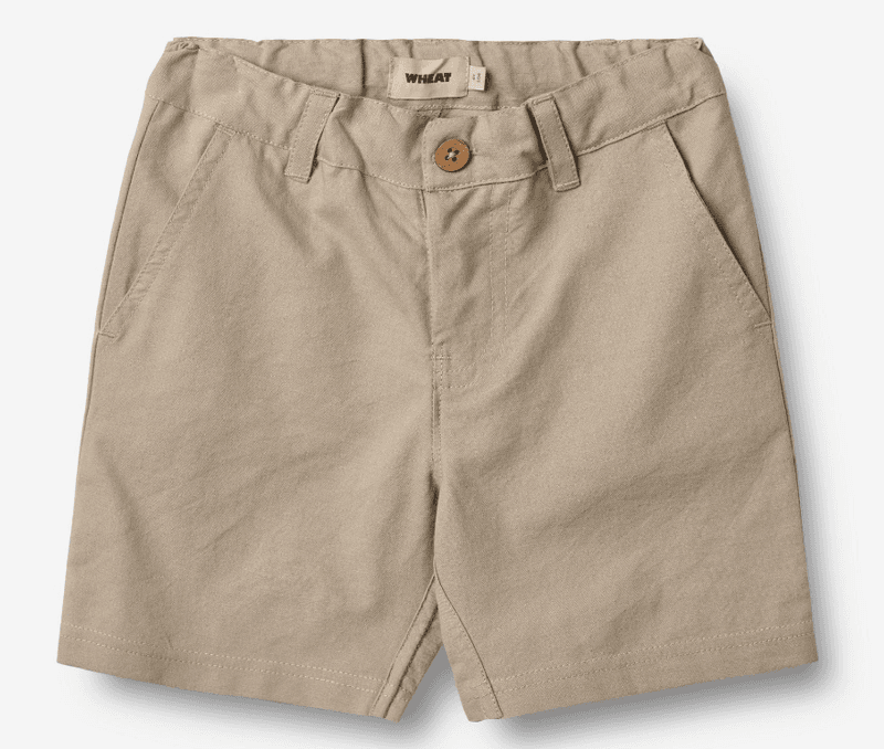 Wheat, Chino Shorts Mogens. Beige Stone
