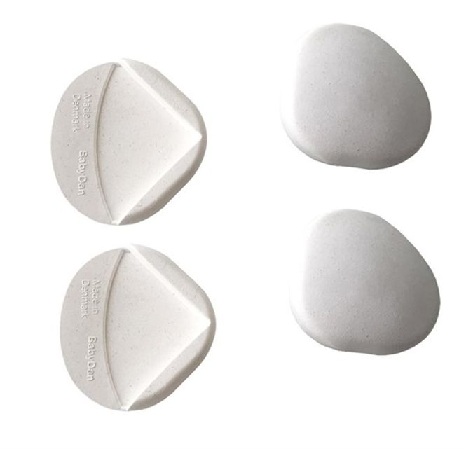Hovedbilde BabyDan Corner Guard white, 8 pcs. in box