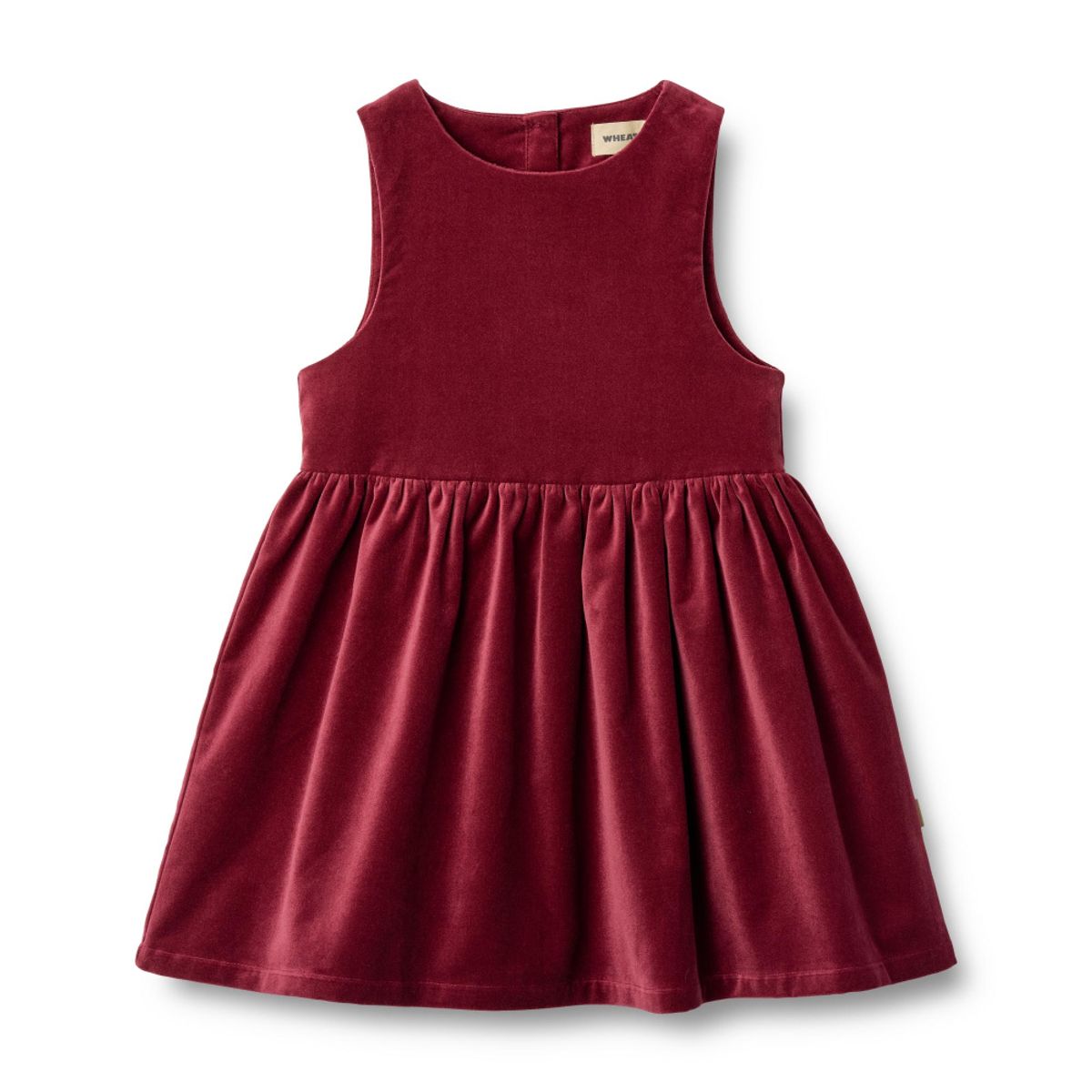 Wheat, Dress Thelma, ruby red (104/4år)