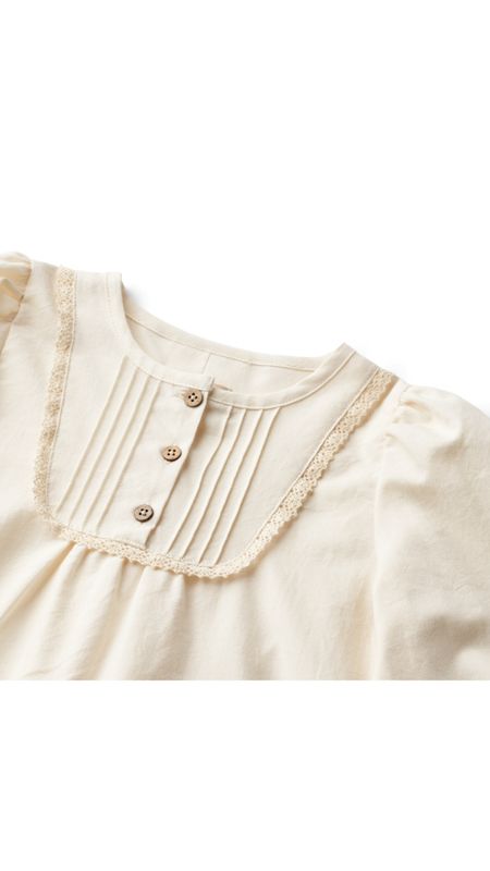 Wheat, Nightgown Lucia, eggshell