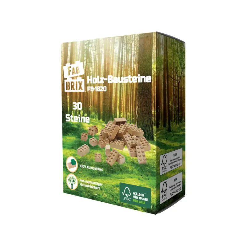 FabBrix treklosser – 30 stk, 2x4 og 2x2