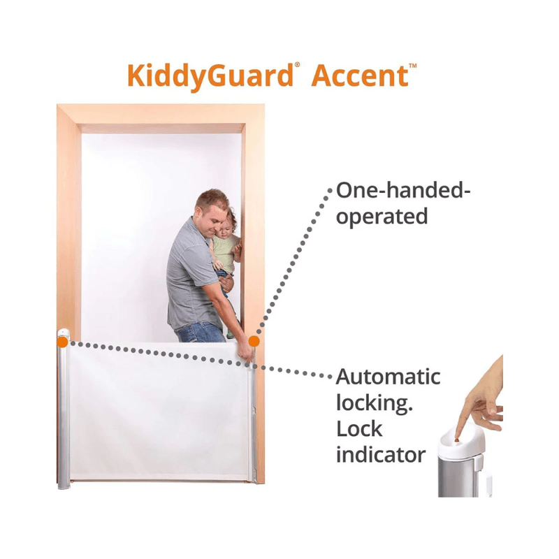 Lascal Kiddy Guard Accent Hvit