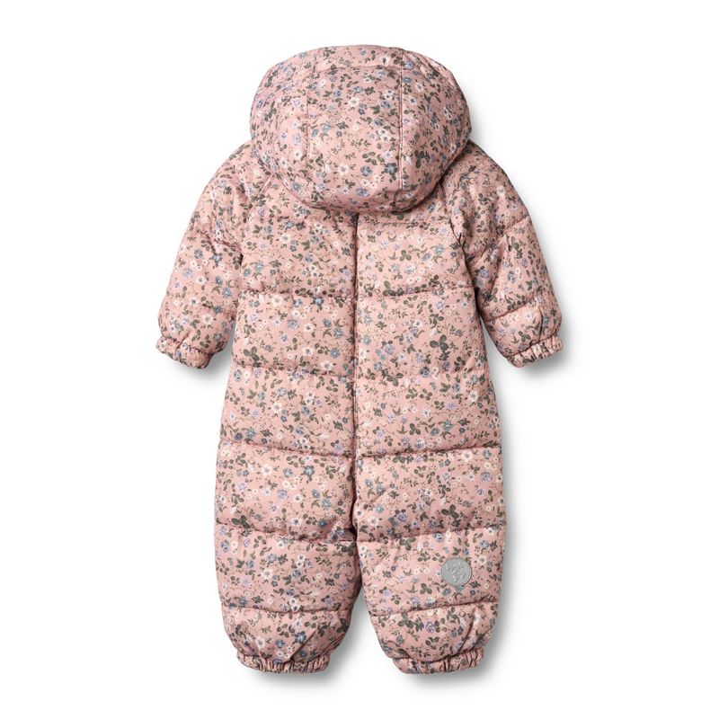 Wheat, Puffer suit Edem, Baby, Rose Powder Flowers