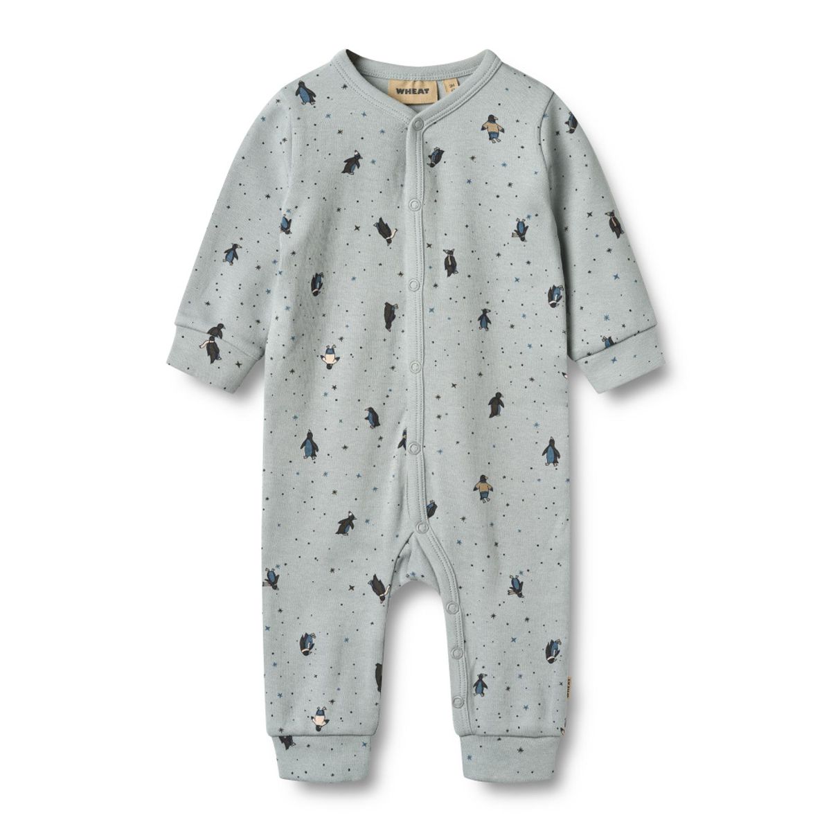 Wheat, Jumpsuit Bendji, Baby, Soft Rain Penguins (92/2år)
