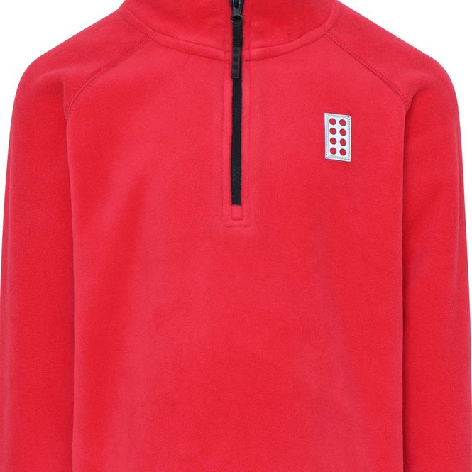 Hovedbilde LEGO Kidswear Iconic fleecegenser Sinclair 702, Rød