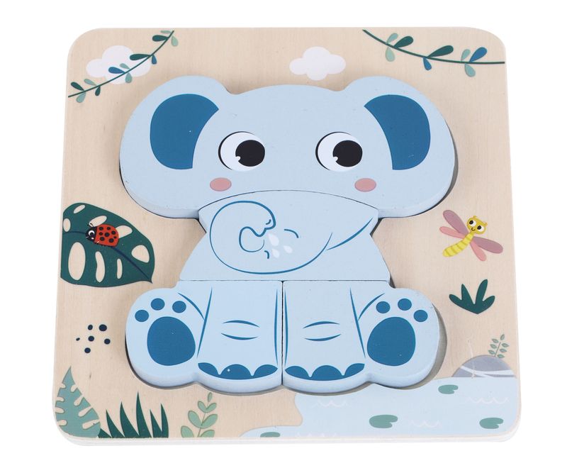 Kinder and Kids Puslespill, Elefant