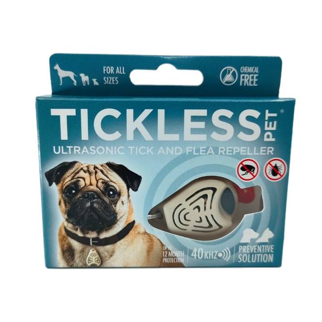 Bilde av Tickless Elektronisk Flåttjager for Dyr Beige
