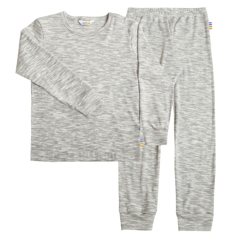 Joha pysjamas barn, grå melert