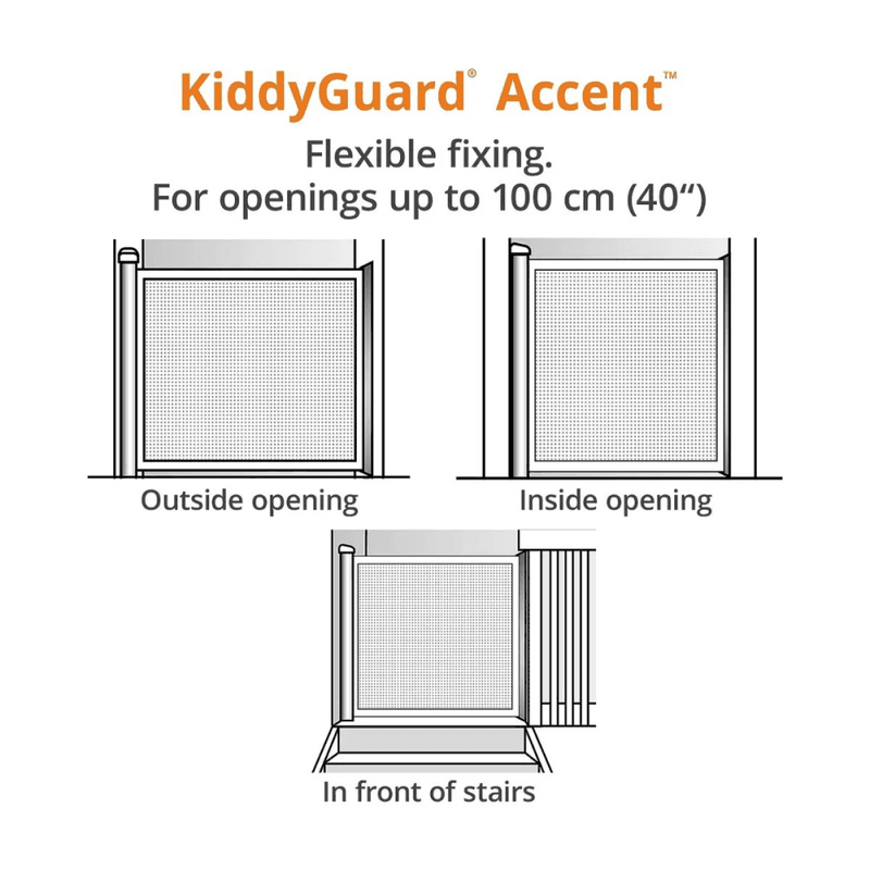 Lascal Kiddy Guard Accent Hvit