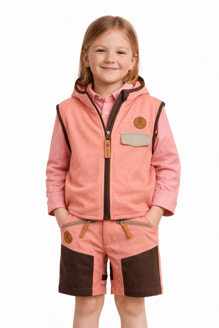 Hovedbilde Bruse Fleecevest, Mauveglow