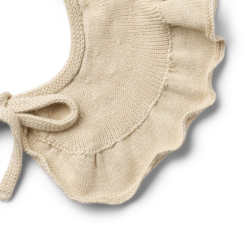 Wheat, Knit Collar Edele, offwhite