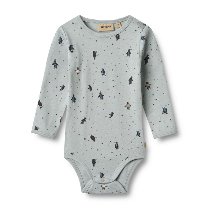 Hovedbilde Wheat, Body L/S Berti, Baby, Soft Rain Penguins