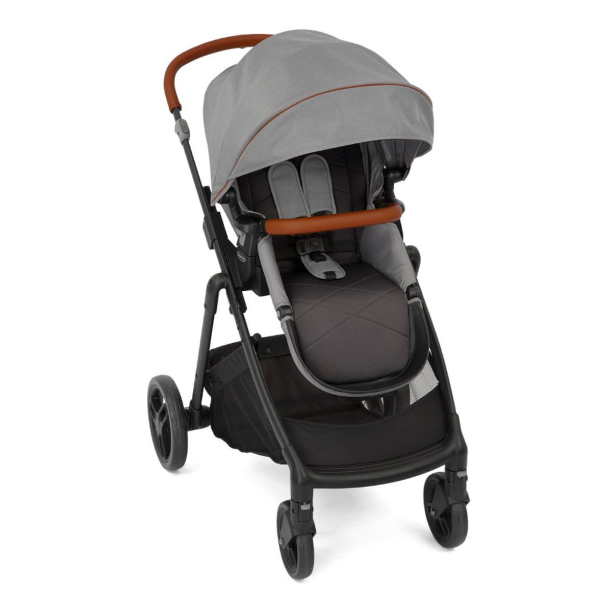 Graco Near2Me Barnevogn (ink regntrekk og fotpose) Grey