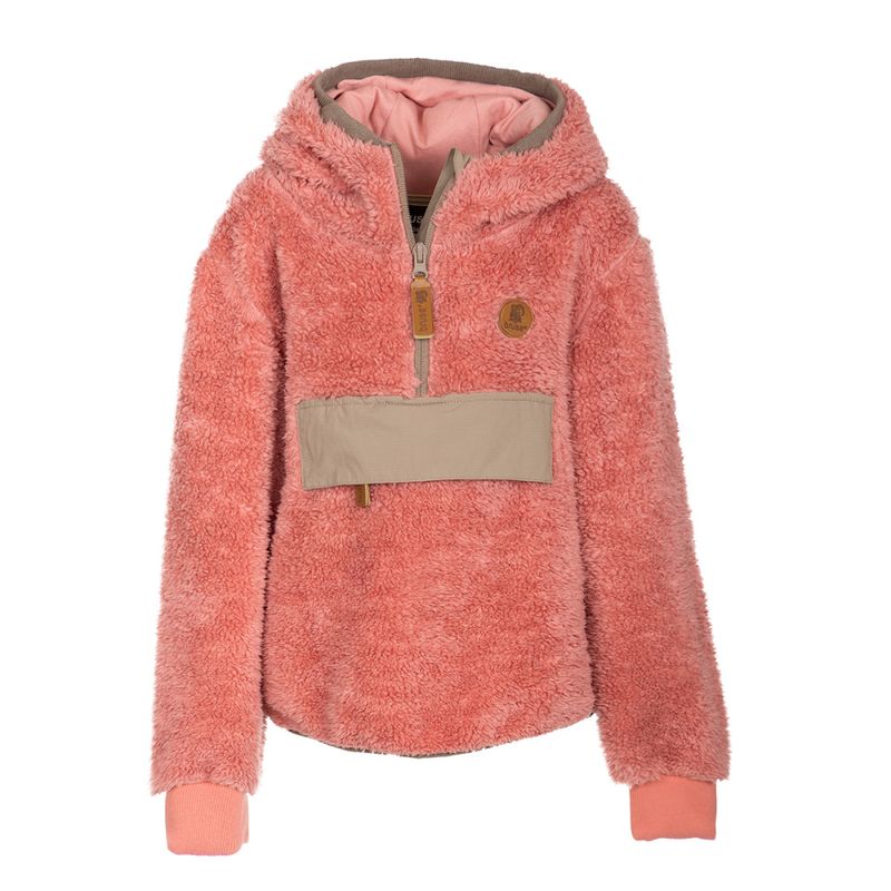 Bruse Teddyfleece Genser, Selskjer, Pogiant Pink