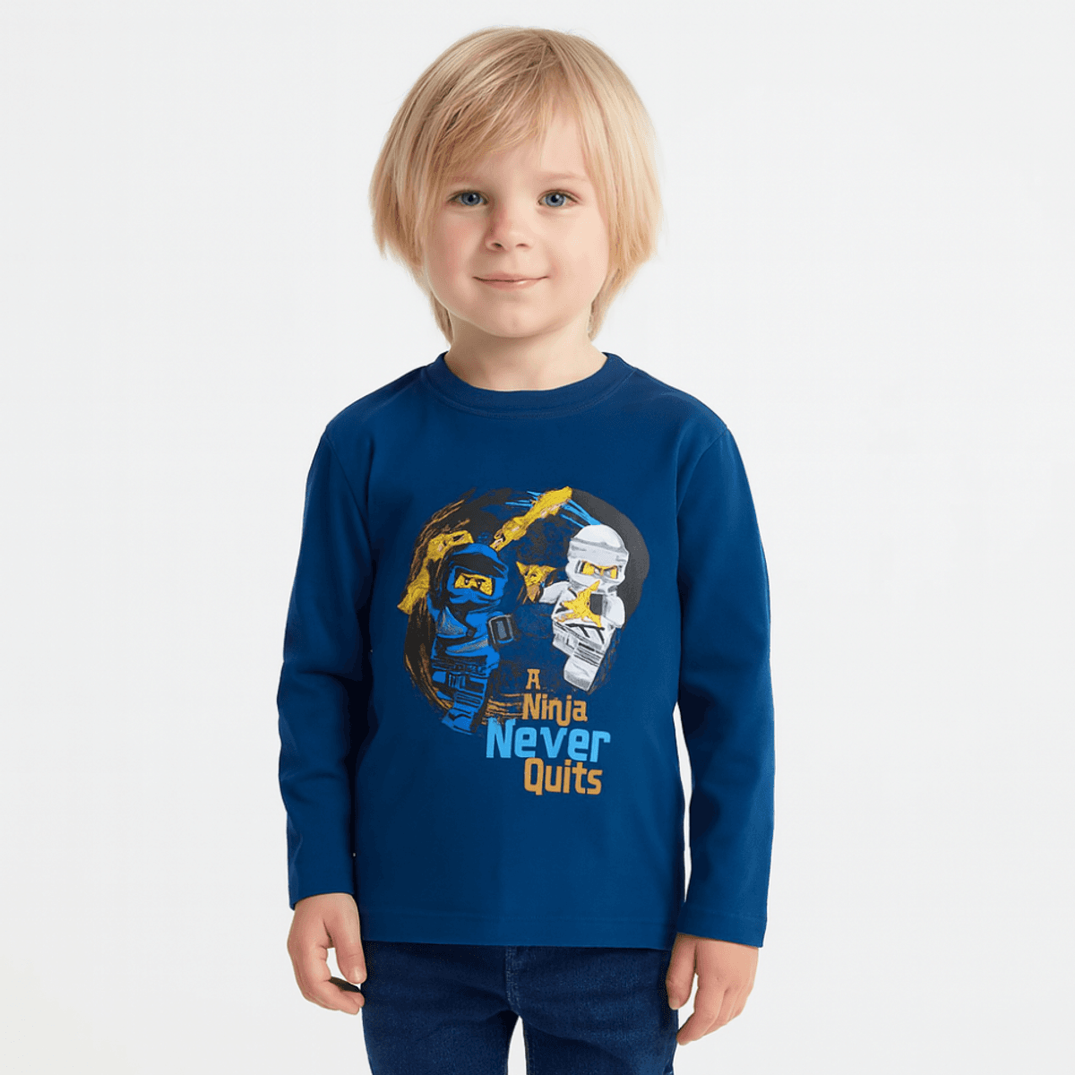 Lego Kidswear, Ninjago, Genser, Dark Blue (146)