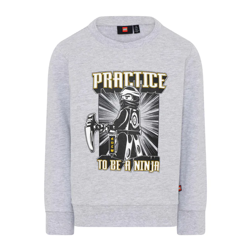 Lego Kidswear, Ninjago, Genser, Grey Melange