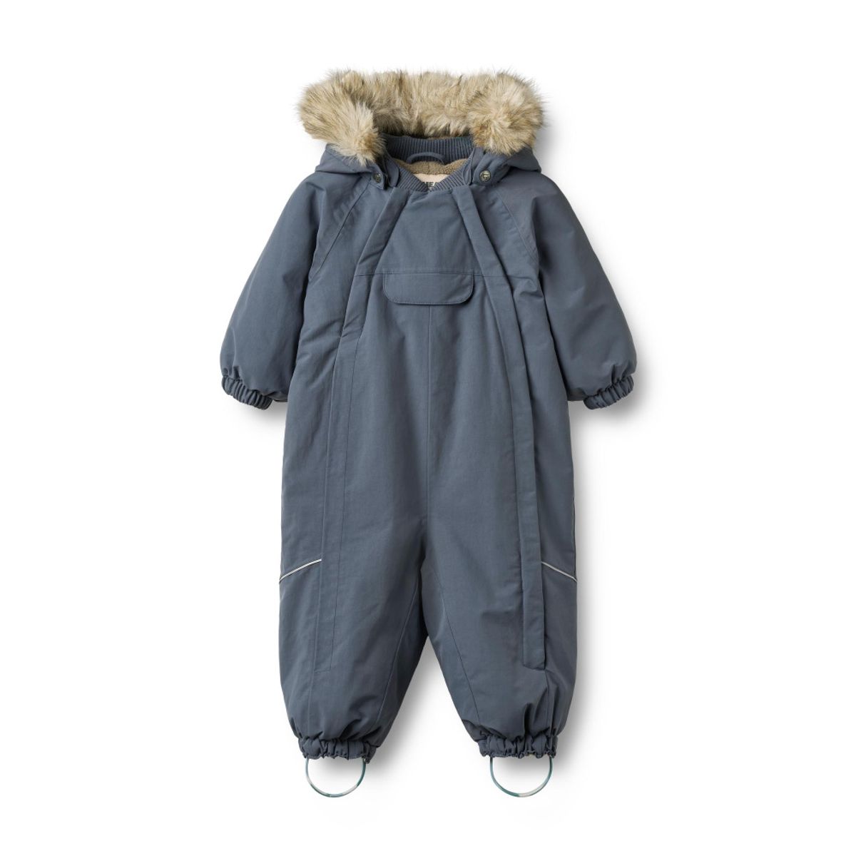 Wheat, Snowsuit Nickie, Baby, Greyblue (92/2år)