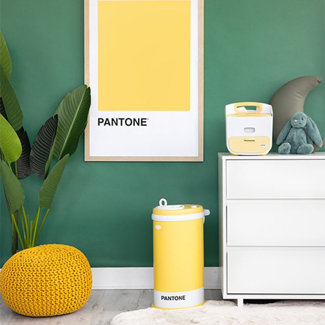 Hovedbilde Ubbi, Bleiebøtte  Pantone Yellow