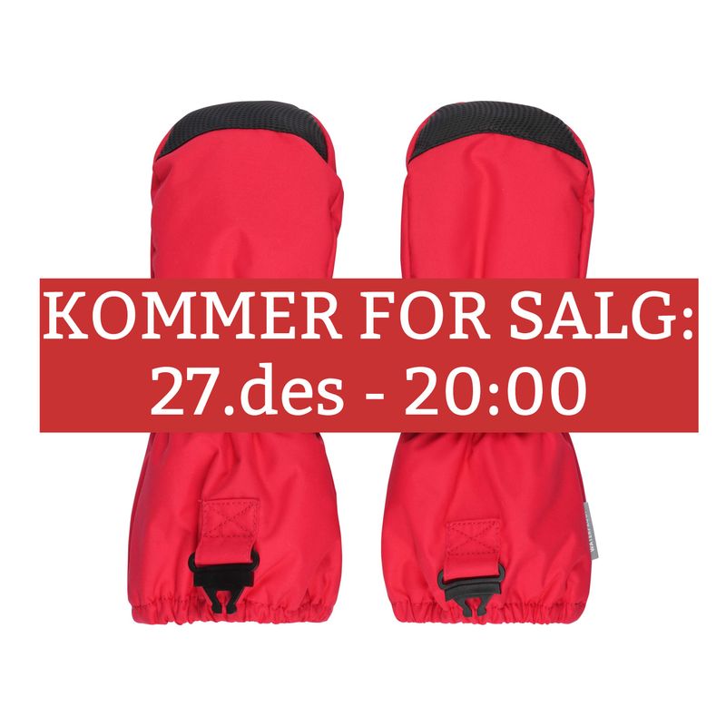 Lego Kidswear, Iconic,MITTENS W/MEM., Red