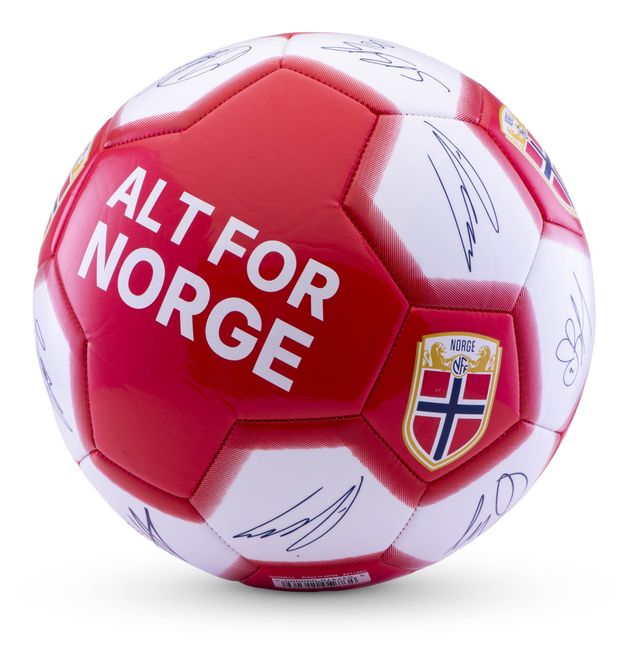 Hovedbilde NOR Fotball Hvit str. 5