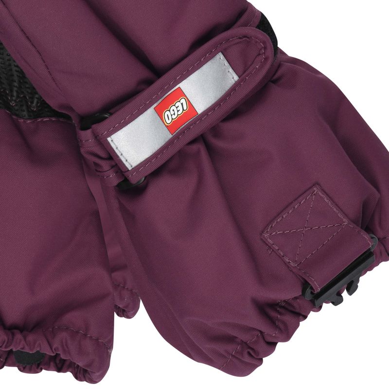Lego Kidswear, Iconic,MITTENS W/MEM., Bordeaux